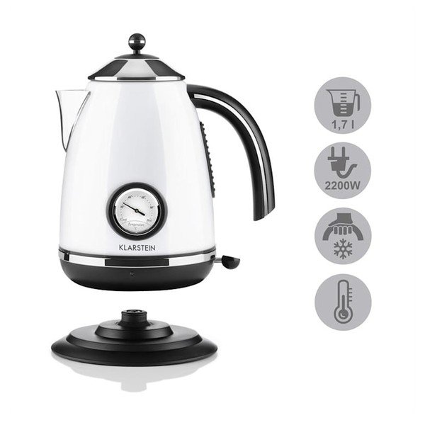 Fierbător Klarstein Aquavita Chalet, alb-image-3