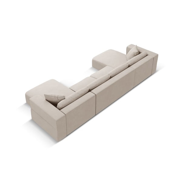 Colțar bej (în formă de "U") Esther – Milo Casa-image-3