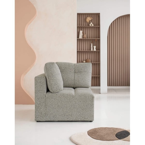 Modul pentru canapea modulară maro deschis Lulu – Miuform-image-2