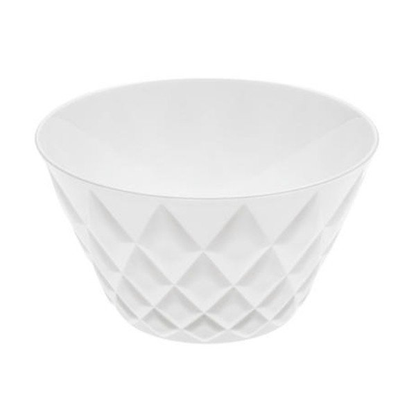 Bol din plastic Koziol Crystal, alb