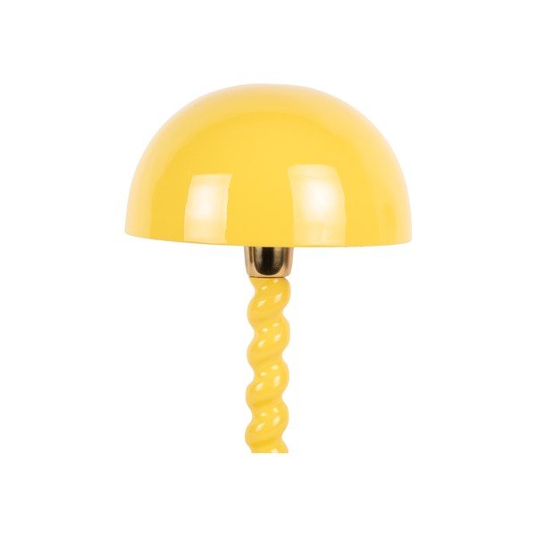 Veioză galbenă cu abajur din metal (înălțime 39 cm) Prisa – Leitmotiv-image-2