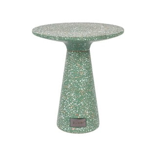 Măsuță auxiliară adecvată și pentru exterior Zuiver Victoria, ø 41 cm, verde