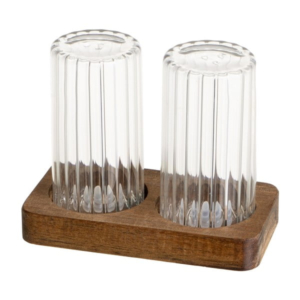 Solniță și piperniță cu suport Linea Duo – Casa Selección