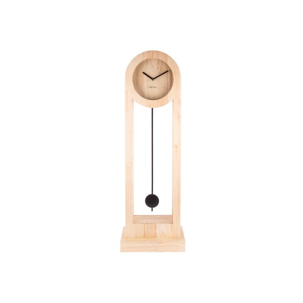 Ceas din lemn pentru podea Karlsson Lena, înălțime  100 cm