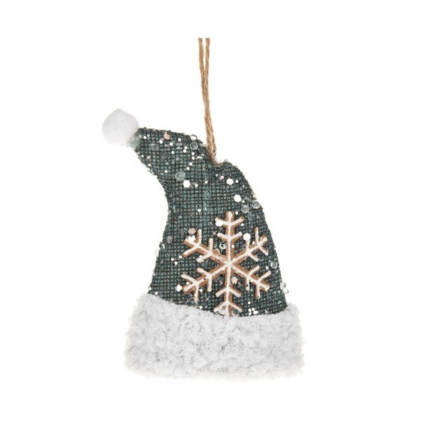 Decorațiune albastru închis de agățat în formă de căciulă Dakls