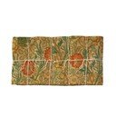 Set de 4 șervețele din in Tierra Bella Jardin des Plantes, 43 x 43 cm