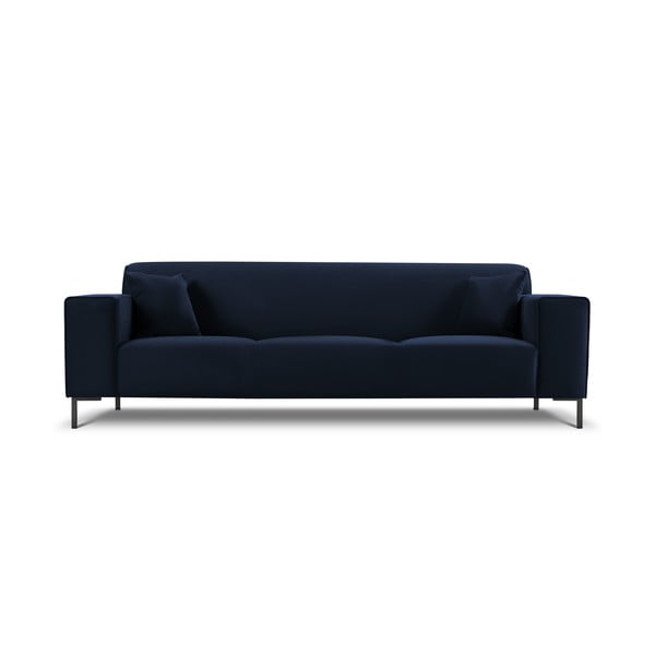 Canapea din catifea Cosmopolitan Design Siena, albastru