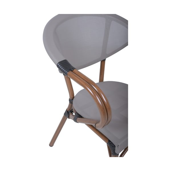 Scaun de grădină bej din metal Toskana – Garden Pleasure-image-2