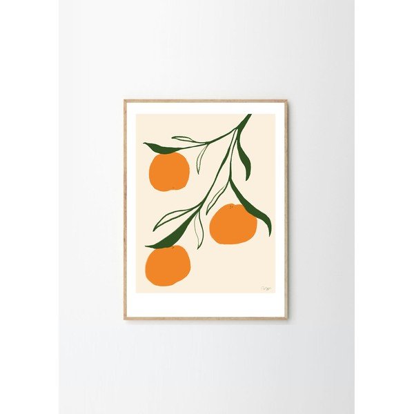 Poster 30x40 cm Orange – Anna Mörner – The Poster Club-image-3
