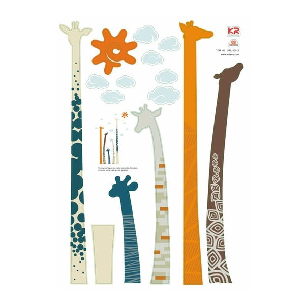 Autocolant Giraffe Queen of the Savane-image-1