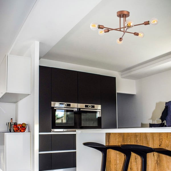 Plafonieră bronz 64x64 cm Flower – Opviq lights-image-1