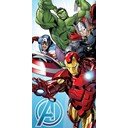 Prosop  pentru copii din bumbac 70x140 cm Avengers "Light Blue" – Jerry Fabrics