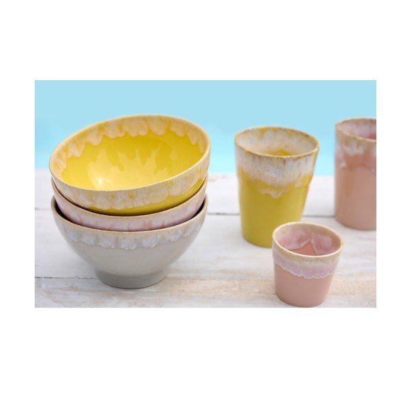 Cană roz-deschis din gresie ceramică 380 ml Grespresso – Costa Nova-image-2