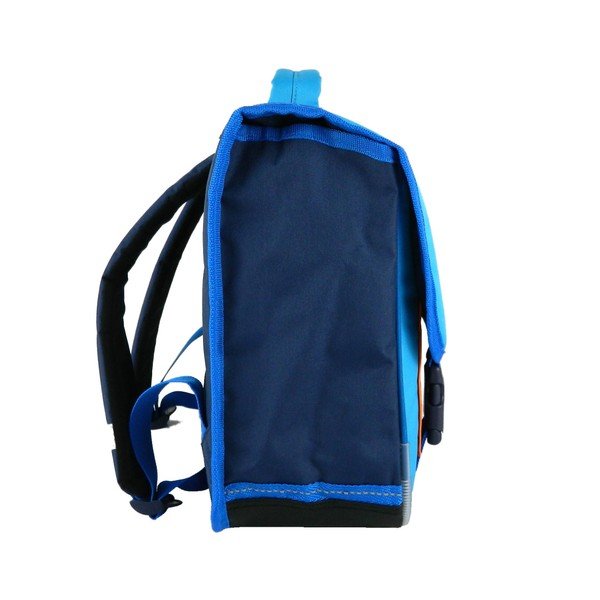 Servietă școlară pentru copii Bagtrotter Hot Wheels, albastru-image-1