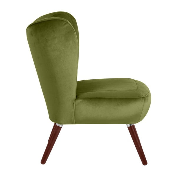 Fotoliu Max Winzer Sari Velvet, verde-image-2