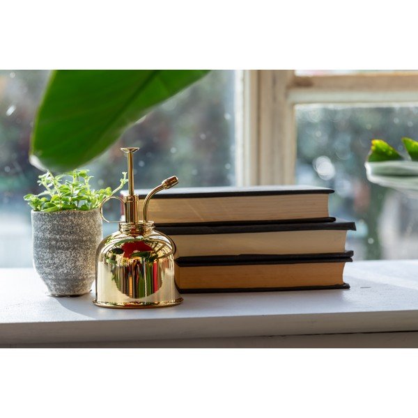 Pulverizator pentru flori Esschert Design, 300 ml, auriu-image-1