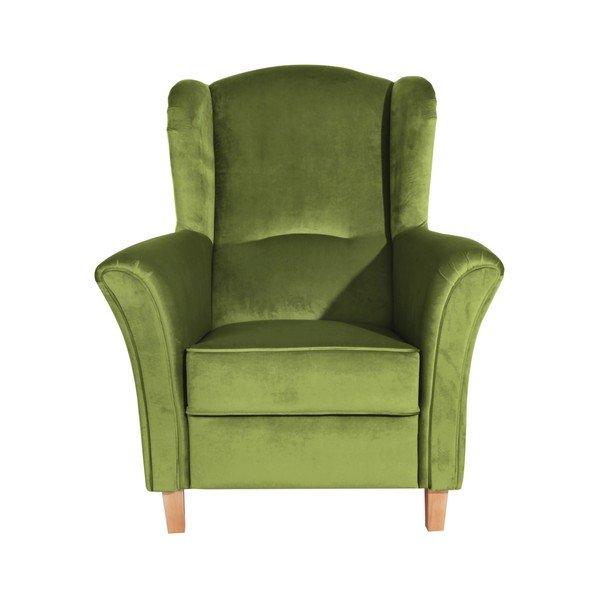 Fotoliu Max Winzer Agnetha Suede, verde-image-2