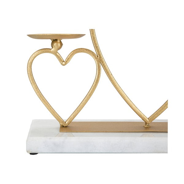 Sfeșnic Mauro Ferretti, auriu-alb-image-3