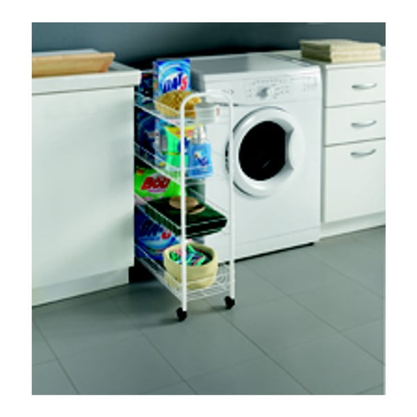 Raft mobil din metal alb 23x84 cm - Metaltex-image-3