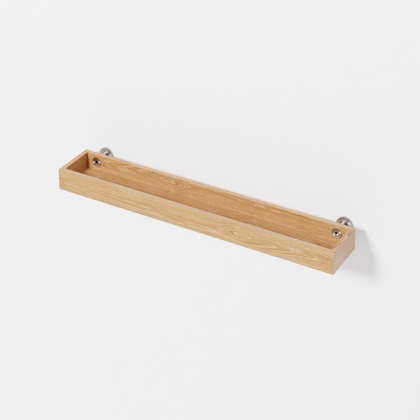 Raft de perete pentru baie din stejar Wireworks Yoku-image-1