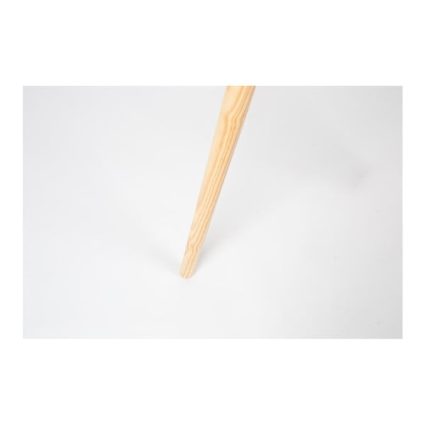 Cuier din lemn de pin cu detalii albeZuiver Pinnacle-image-2