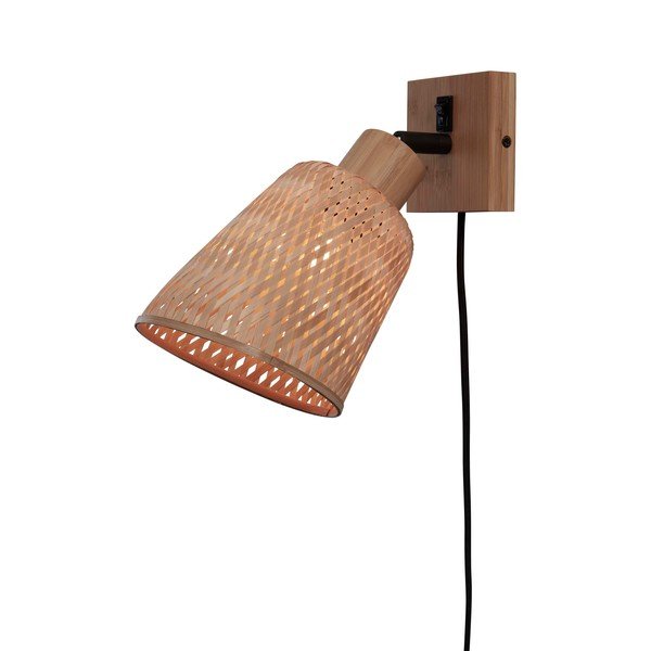 Aplică de perete în culoare naturală ø 15 cm Java – Good&Mojo