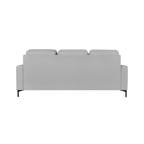 Canapea 3 locuri Cosmopolitan design Atlanta, gri deschis-image-4