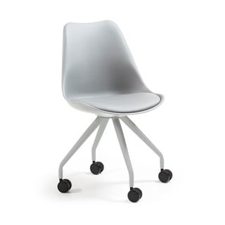 Scaun de birou Kave Home Lars, gri
