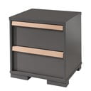 Noptieră de copii gri închis London – Vipack