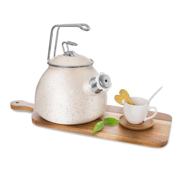 Set de 6 cești din porțelan alb de 125 ml Whiteline - Orion-image-4