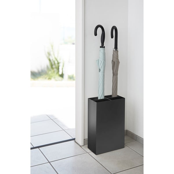 Suport pentru umbrele metalic Yamazaki Smart, negru-image-2