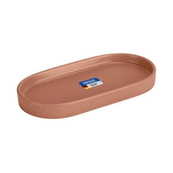 Organizator de baie maro din ceramică Fablo – Wenko-image-3