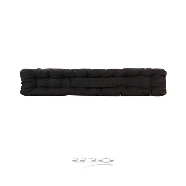 Fotoliu bean bag alb/negru Ethno Palm – douceur d'intérieur-image-1