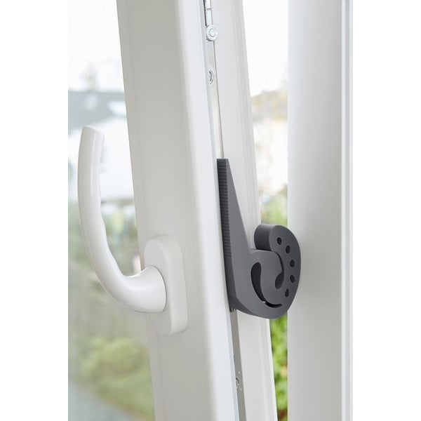 Opritor pentru uși și ferestre Wenko Multi-STOP®, gri închis-image-1