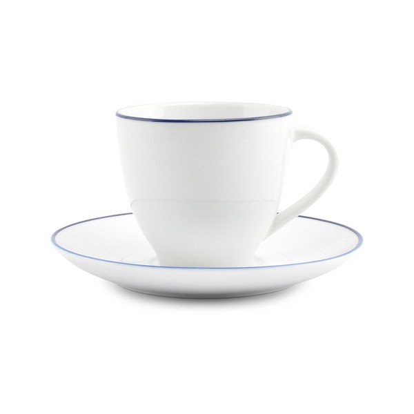 Ceașcă albă pentru cappuccino din porțelan 200 ml Basic White – BonBistro-image-2