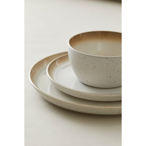 Farfurie bej din gresie ø 27 cm Gastro Cream – Bitz-image-2