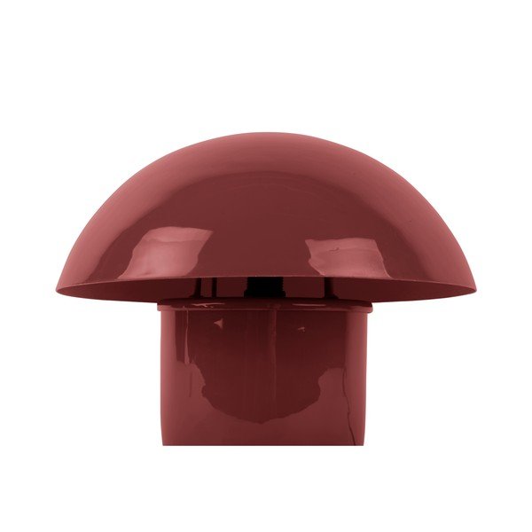 Veioză burgundy din metal (înălțime 25 cm) Fat Mushroom – Leitmotiv-image-3