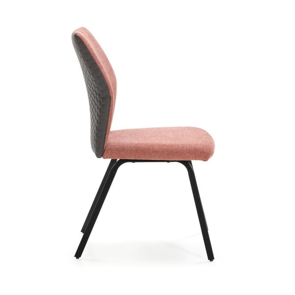 Scaune de dining roz 4 buc. Pol – Marckeric-image-3