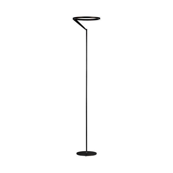 Lampadar negru mat LED cu intensitate reglabilă din aluminiu (înălțime 168 cm) Tilia – Nova Luce