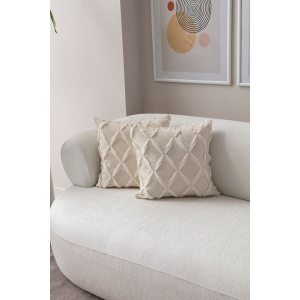 Fețe de pernă 2 buc. 43x43 cm Tuffet – Mioli Decor-image-1