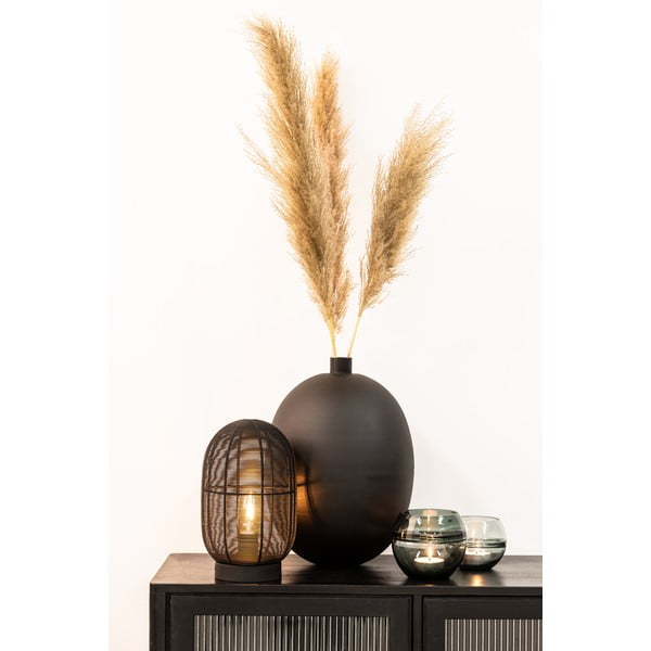 Veioză neagră (înălțime 30 cm) Ophra – Light & Living-image-3