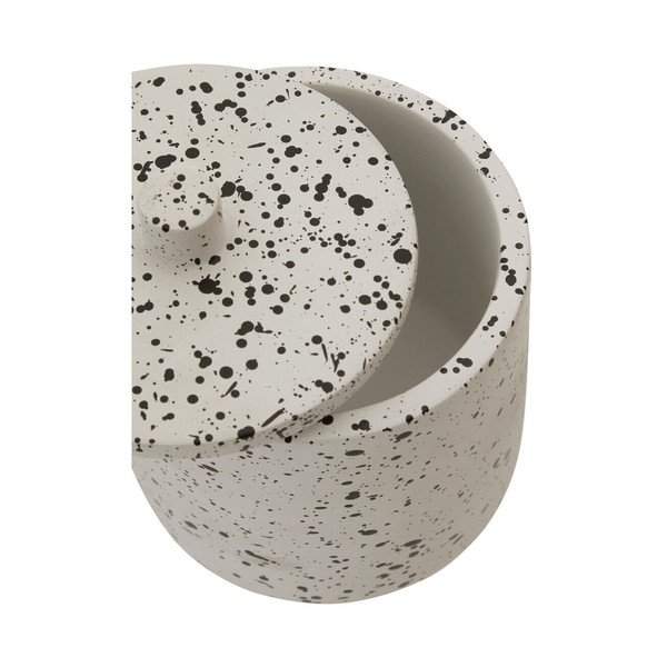 Organizator de baie crem pentru dischete demachiante din beton Mozie – Premier Housewares-image-2