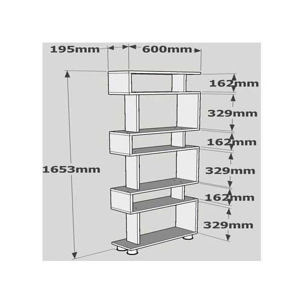 Bibliotecă Blok, alb-image-4
