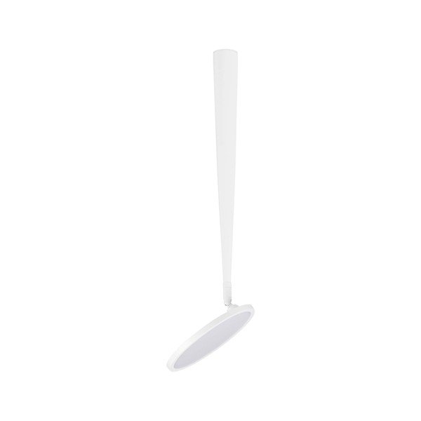 Plafonieră alb mat LED cu structură flexibilă din aluminiu Ekei – Nova Luce