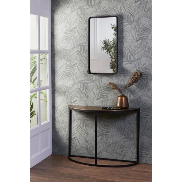 Masă consolă în culoarea bronz din metal 42x100 cm Peto – Light & Living-image-1