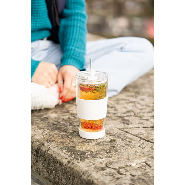 Cană termos albă 600 ml Fuori – Vialli Design-image-1