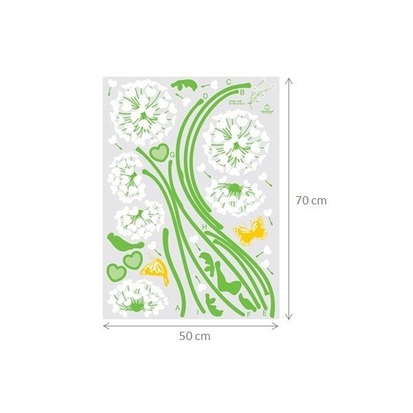 Autocolant Fanastick Heart Dandelion-image-1