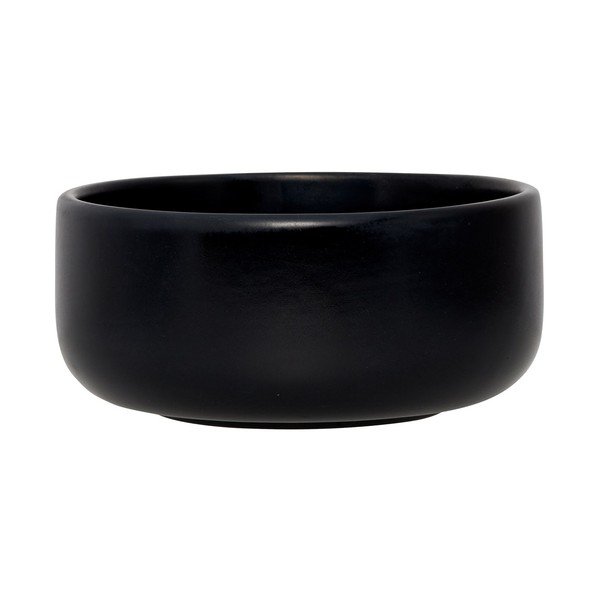 Bol din gresie ÅOOMI Luna, ø 15 cm, negru