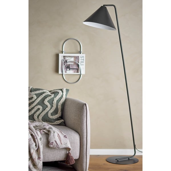 Lampadar negru cu abajur din metal (înălțime 165 cm) Latisha – Bloomingville-image-4