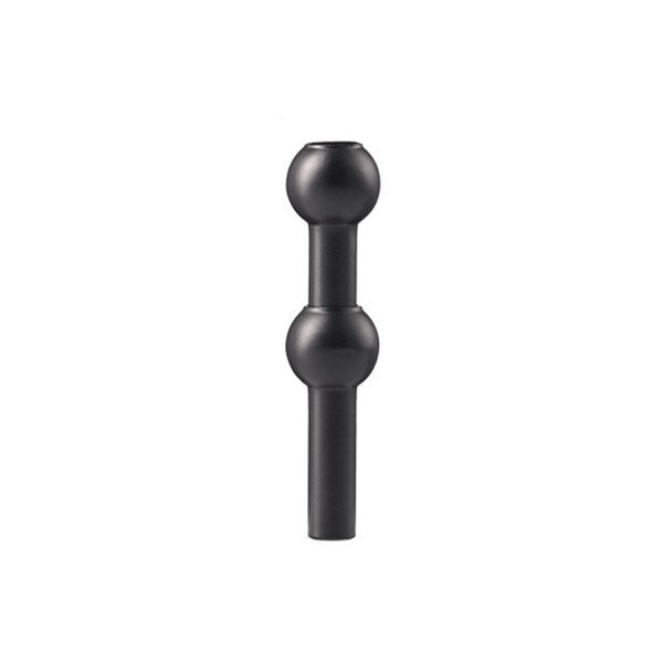 Vază negru-mat din metal (înălțime 10 cm) Nagel – STOFF Nagel
